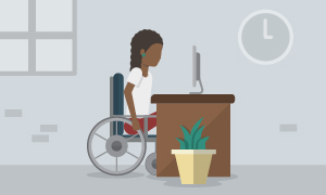 Disability in the workplace workstations for comfort and efficiency Disability in the workplace workstations for comfort and efficiency