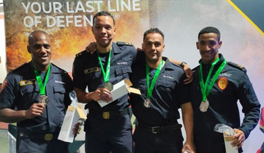 City firefighters bring the heat